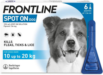 Frontline Spot On for Dogs – Monthly Flea & Tick Protection