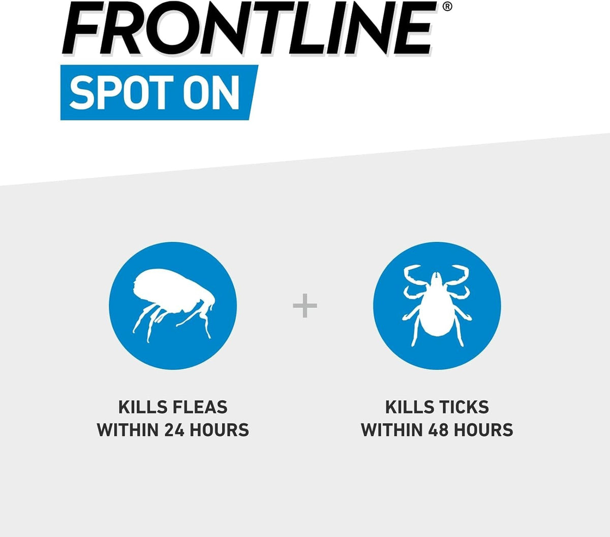 FRONTLINE Spot On Flea & Tick Treatment for Small Dogs (2–10 kg) – 6 Pipettes